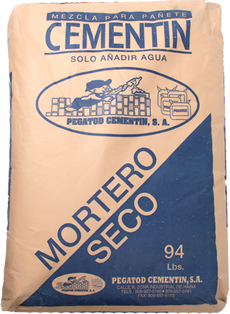 cementin - mortero seco pegatod